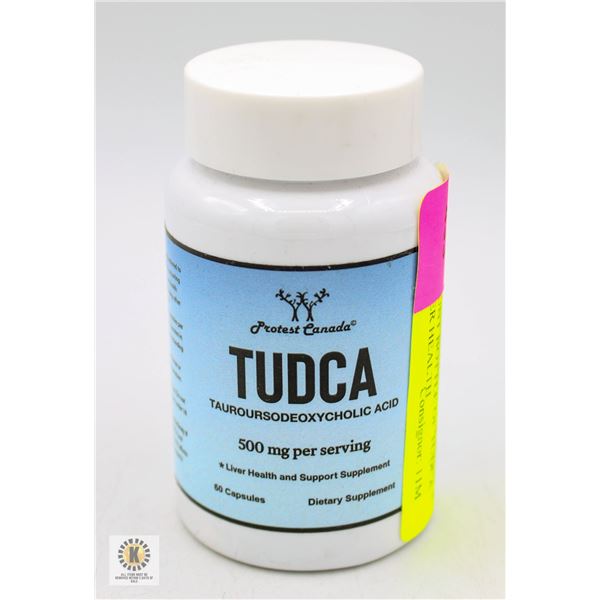 NEW 60 COUNT BOTTLE OF TUDCA 500MG LIVER HEALTH