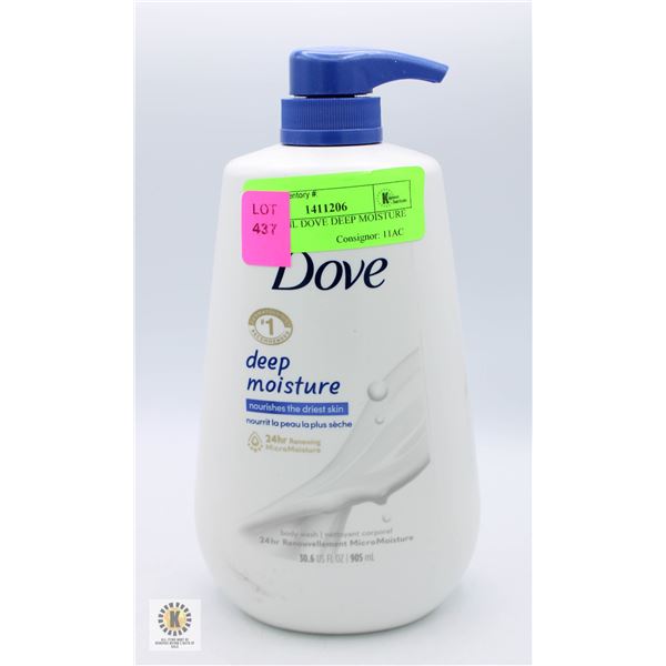 NEW 905ML DOVE DEEP MOISTURE
