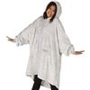 Image 1 : NEW THE COMFY DREAM HEATHER GRAY WEARABLE BLANKET