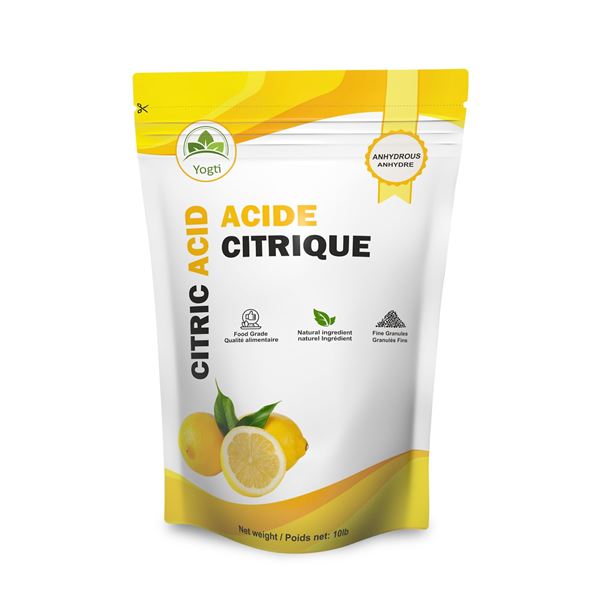 NEW 10LB YOGTI CITRIC ACID POWDER