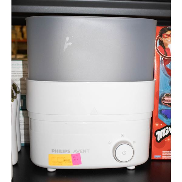 PHILIPS AVENT BOTTLE STERILIZER AND DRYER