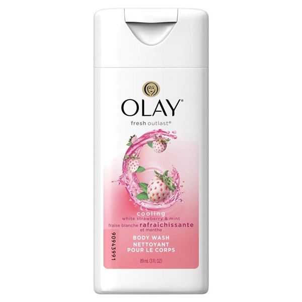NEW 975ML OLAY FRESH STRAWBERRY MINT BODY WASH