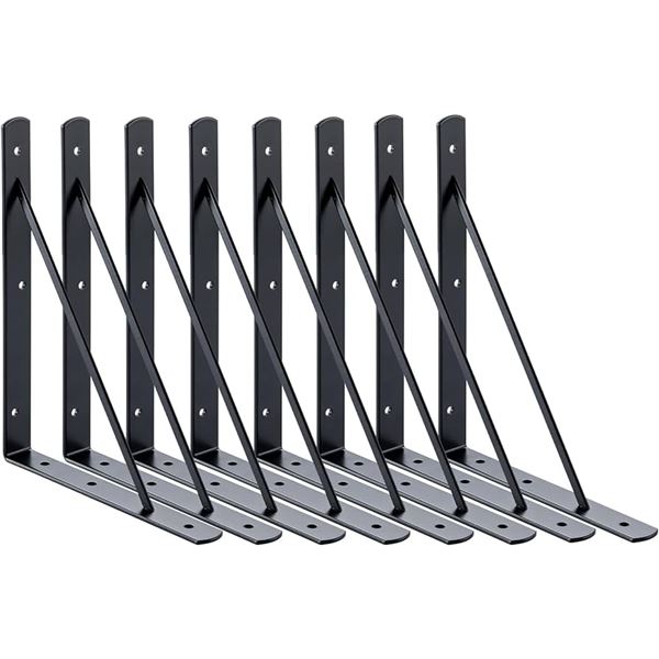 NEW 10 PACK HOME MASTER HARDWARE RACKETS BLACK