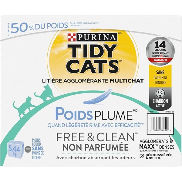 NEW 5.44KG PURINA TIDY CATS LIGHTWEIGHT LITTER