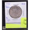 1950 CANADA 50C. KING GEORGE 6