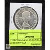 Image 2 : 1958 CANADA $1. QUEEN ELIZABETH 2, BC 100 YEAR