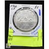 Image 1 : 1966 CANADA $1. QUEEN ELIZABETH 2