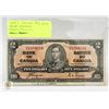 Image 1 : 1937 CANADA $2 NOTE. BANK OF CANADA