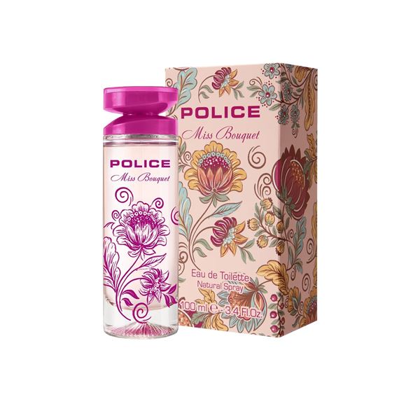 NEW 100ML POLICE MISS BOUQUET EAU DE TOILETTE
