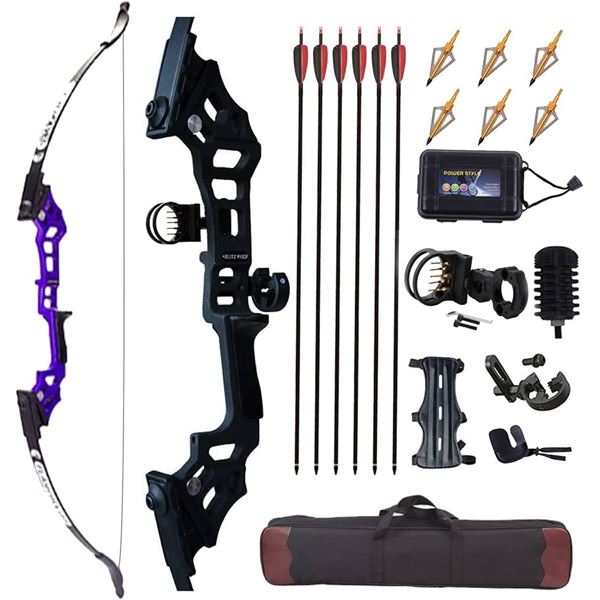 NEW JINGYUN TAKEDOWN 51" RECURVE BOW