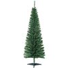 Image 1 : NEW 5.5 FT PE PENCIL GREEN TREE + UL