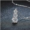 Image 3 : 1.8 CT GRA CERTIFIED ROUND BRILLIANT 925S NECKLACE