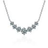 Image 5 : 2.8 CT GRA CERTIFIED ROUND BRILLIANT 925S NECKLACE