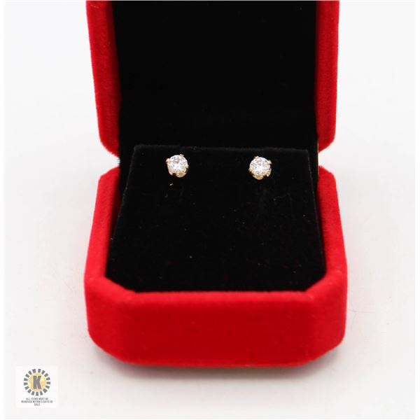 #2308-14 KT YELLOW GOLD EARRINGS