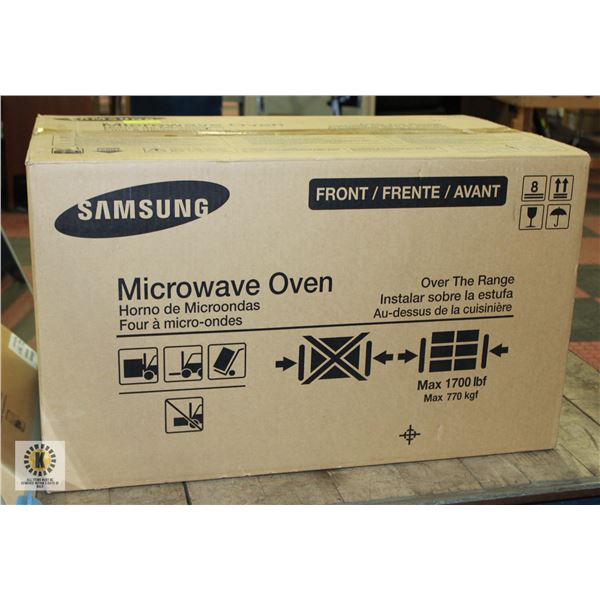 SAMSUNG NEW IN BOX RANGE MICROWAVE 1.7CU FT