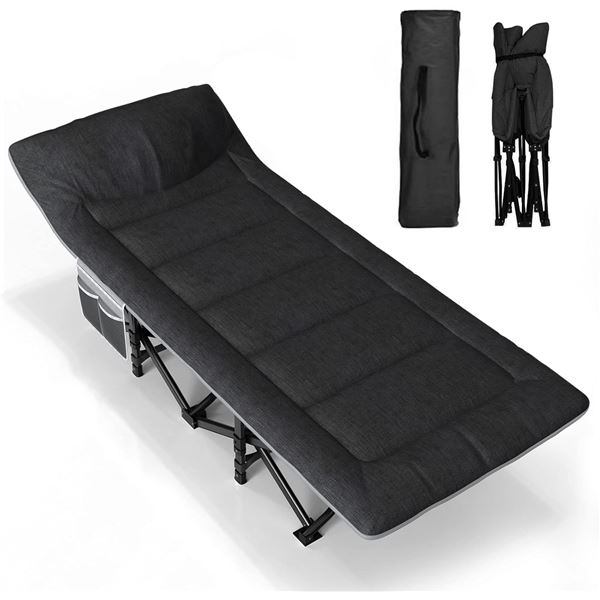 NEW ATORPOK COLLAPSIBLE COT SUPPORTS 450LBS