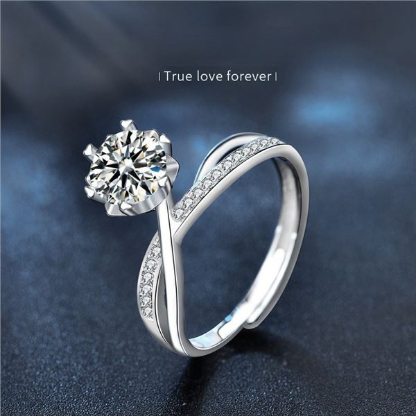 1 CT GRA CERTIFIED ROUND BRILLIANT MOISSANITE