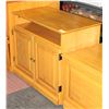Image 1 : WHITTIER ALDER WOOD 2-DOOR CABINET 30"W