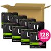 Image 1 : NEW 8 X 16 KOTEX COMPACT UNSCENTED TAMPONS