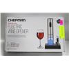 Image 1 : CHEFMAN STAINLESS STEEL ELECTRIC WINE OPENER