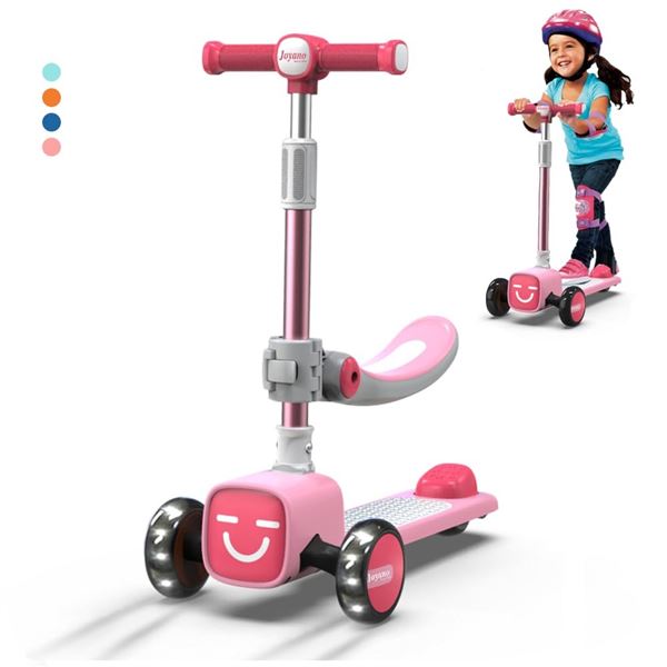 NEWLY ASSEMBLED JOYANO SMILEY FACE SCOOTER