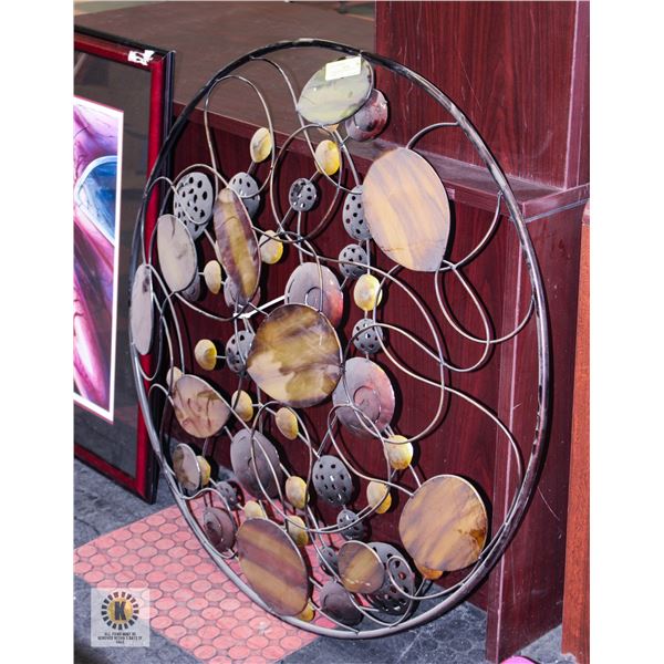 METAL WALL DECOR DIAMETER-36"