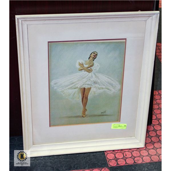 VINTAGE PAINTED BY MONTE "LES SYLPHIDES"