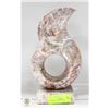 Image 1 : ORNATE POLISHED STONE STATUE H-11"