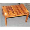 Image 1 : SOLID WOOD PLANT STAND TABLE H-11.5" W-14" L-21"