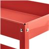 Image 5 : NEW AMAZON BASICS 3-SHELF STEEL UTILITY CART
