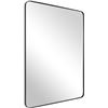 Image 1 : NEW ANDY STAR MODERN MIRROR 24" X 36" BLACK