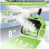 Image 1 : NEW ANT-LINK 40V CORDLESS SNOWBRUSH - 2 X 20V