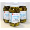 Image 1 : 3 X 1L PRESIDENT’S CHOICE MIXED SWEET PICKLES