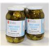 Image 1 : 3 X 1L PRESIDENT’S CHOICE MIXED SWEET PICKLES