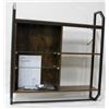 Image 1 : NEW ASSEMBLED FLOATING SHELF H-35" W-8" L-33.25"