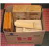 Image 1 : VINTAGE WOODEN BOXES- ASSORTED LOT