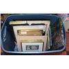 Image 1 : BIN OF FRAMES AND ART