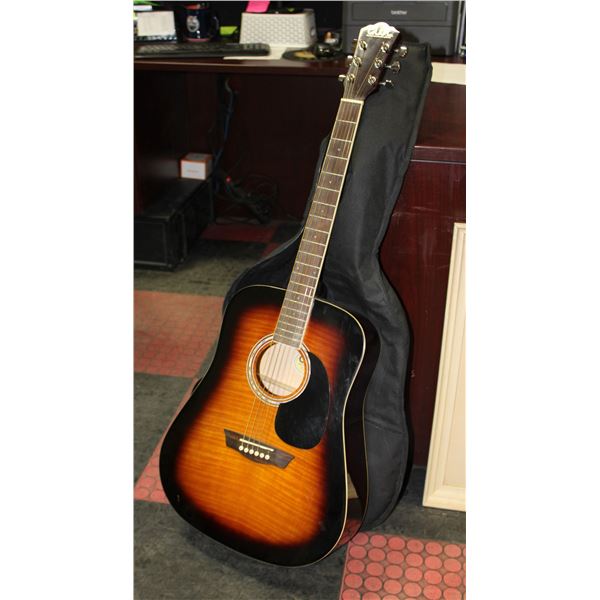 GEORGE WASHBURN LIMITED SUNBURST GUITAR