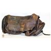 VINTAGE 100% LEATHER HANDMADE DUFFLEBAG