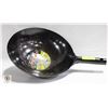 Image 1 : NEW WINCO BLACK CARBON STEEL WOK, ROUND BOTTOM