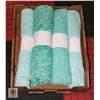Image 1 : FABRIC ROLLS GREEN STRETCH KNIT LACE