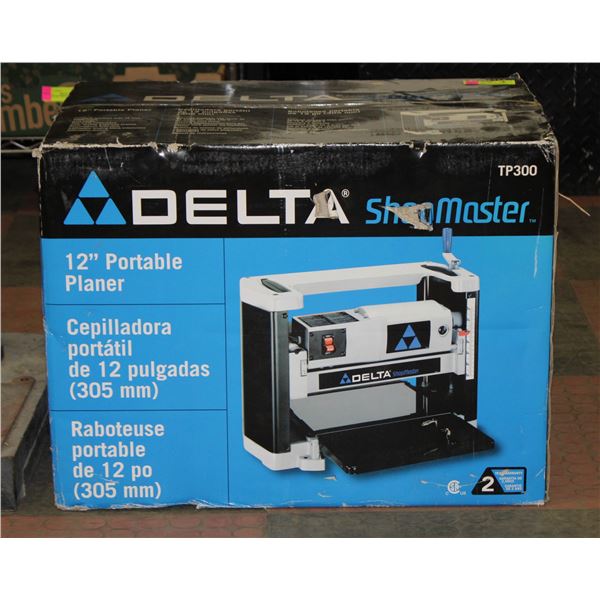 NEW IN BOX DELTA 12" PLANER
