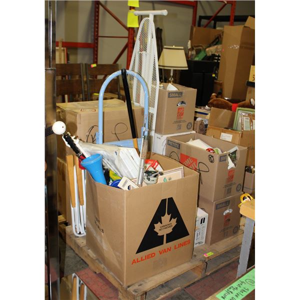 ESTATE HOUSEHOLD ITEMS- PALLET LOT ASSORTED