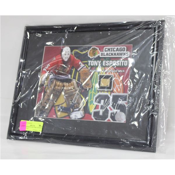 TONY ESPOSITO PICTURE 16 INCHES X 13 INCHES