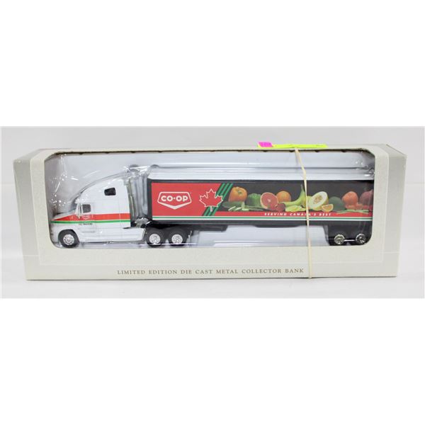 DIE CAST CO-OP TRUCK/TRAILER BANK