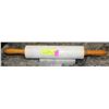 Image 1 : MARBLE ROLLING PIN WITH MARBLE STAND