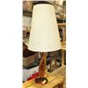 Image 1 : TEAK LAMP MID CENTURY MODERN SOME DAMAGE ON SHADE