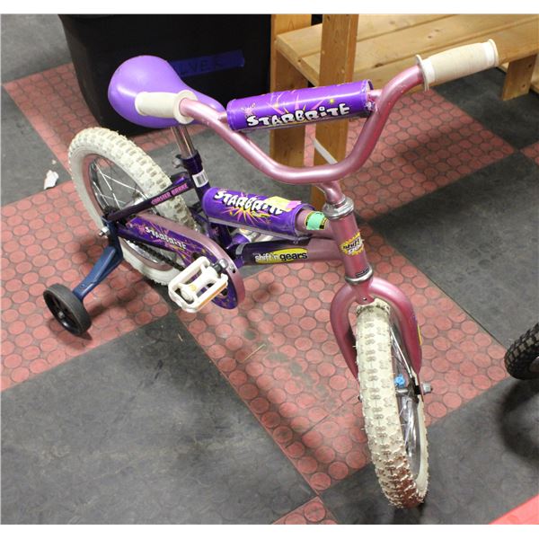 SHIFT'N GEARS 14" WITH SIDE TRAINER WHEELS