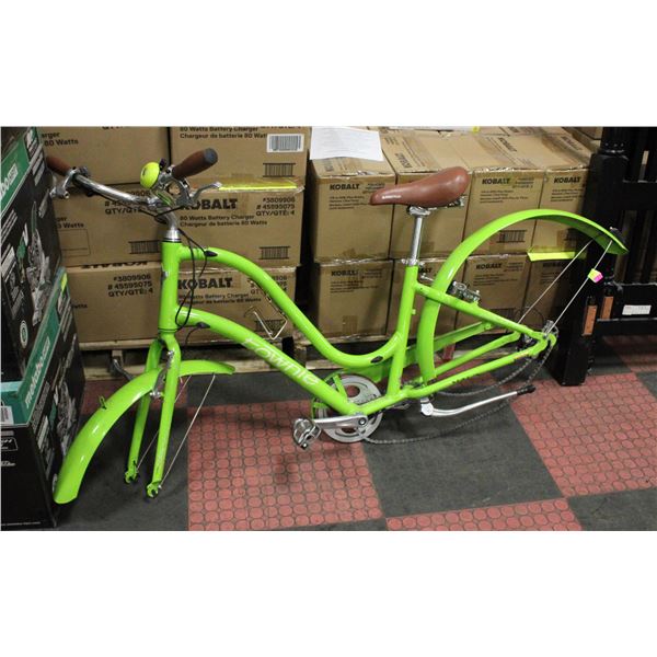 TOWNIE BIKE FRAME WITH NO WHEELS SOLD AS IS