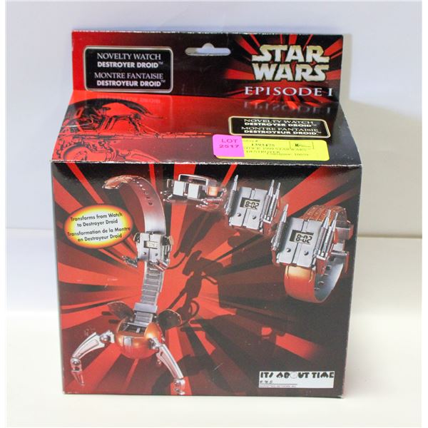 NEW OLD STOCK 1999 STARWARS " EPISODE 1" DESTROYER